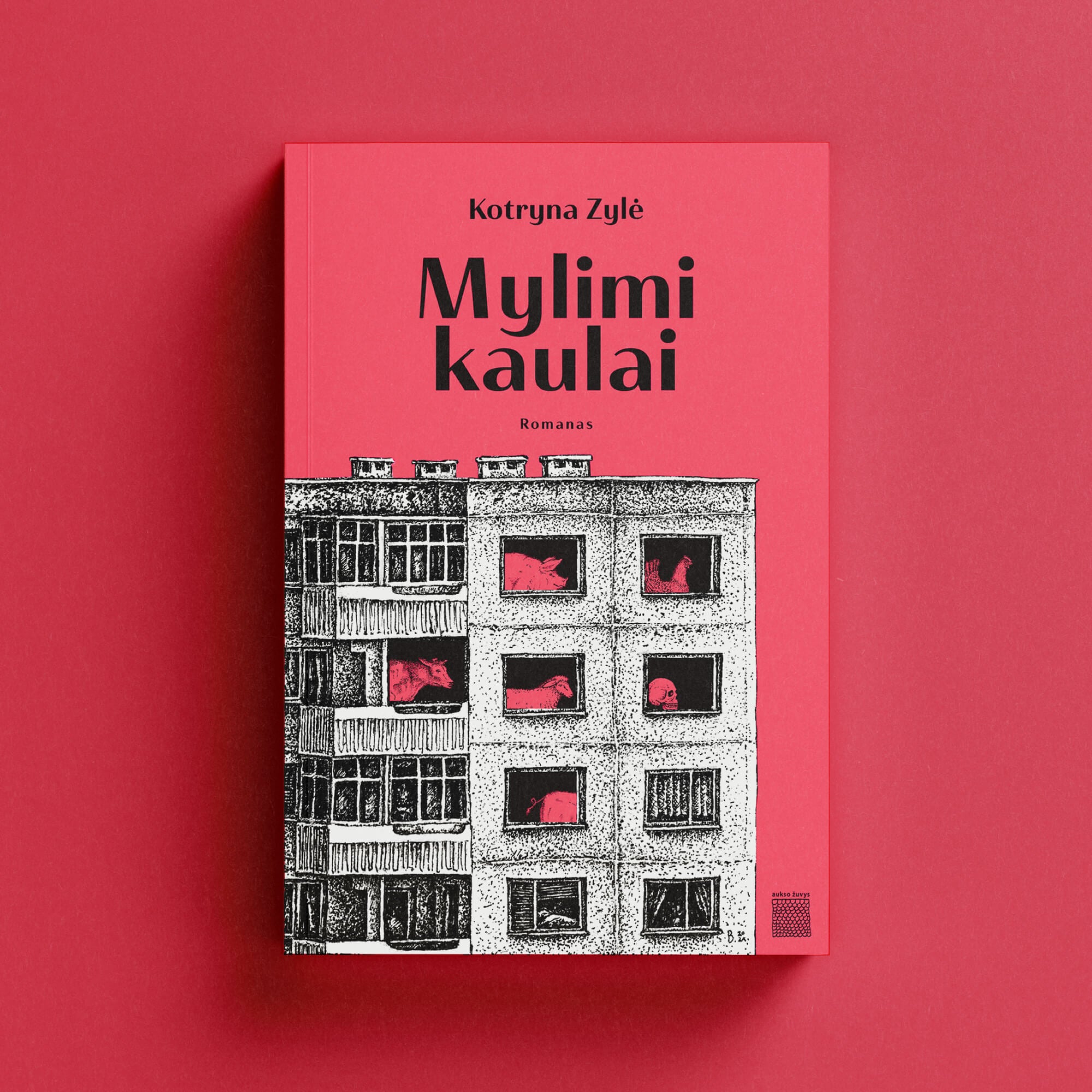 Kotrynos Zylės romano Mylimi kaulai viršelis