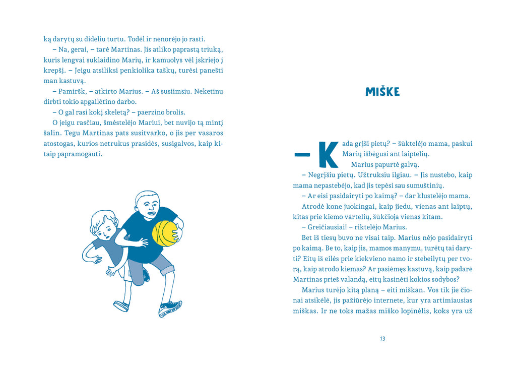 Reeli Reinaus knygos Marius, magija ir vilkolakė Liza vidinis atvartas