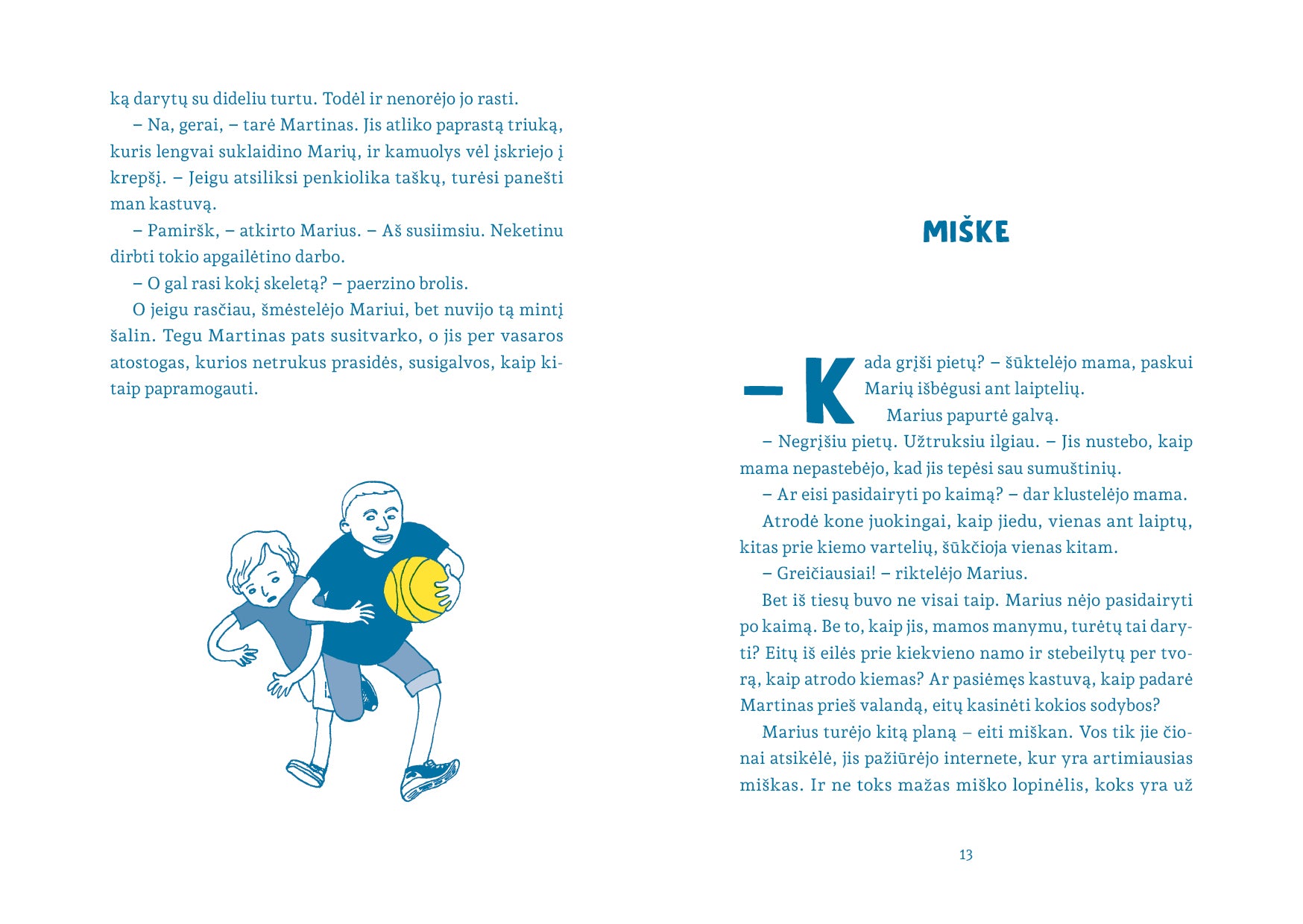 Reeli Reinaus knygos Marius, magija ir vilkolakė Liza vidinis atvartas