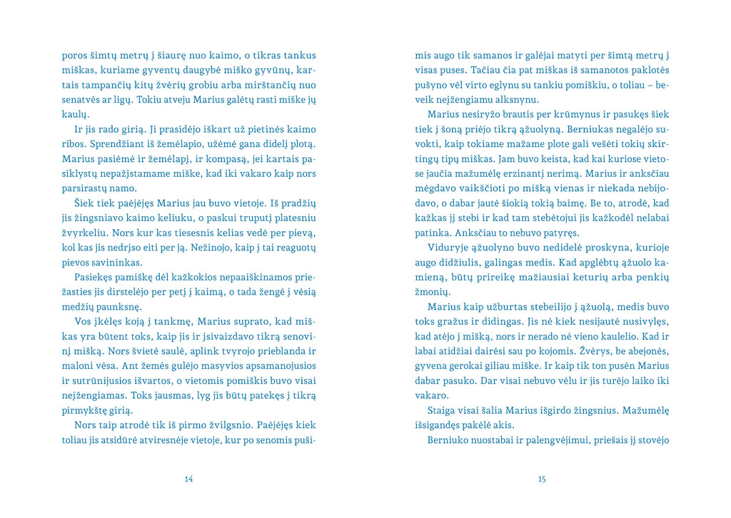 Reeli Reinaus knygos Marius, magija ir vilkolakė Liza vidinis atvartas