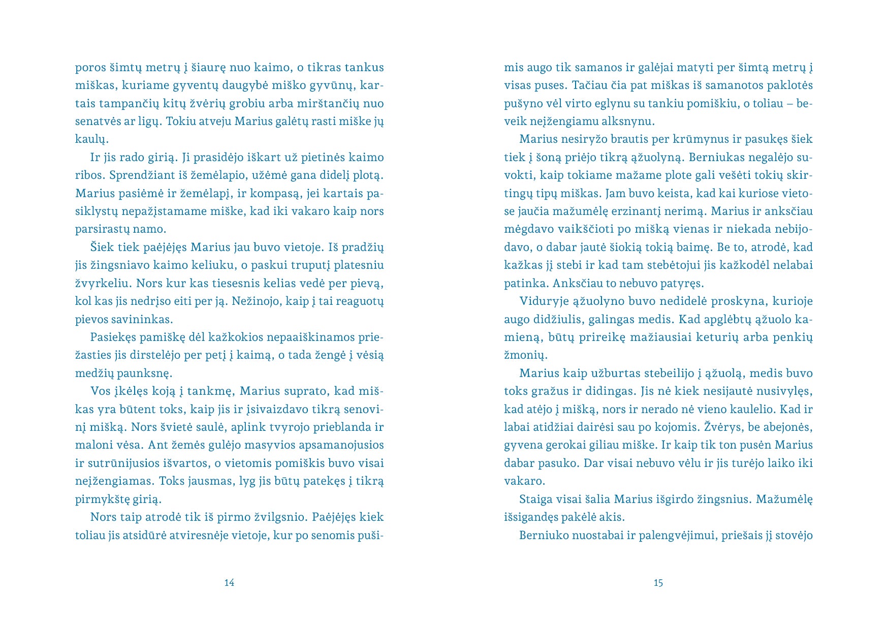 Reeli Reinaus knygos Marius, magija ir vilkolakė Liza vidinis atvartas