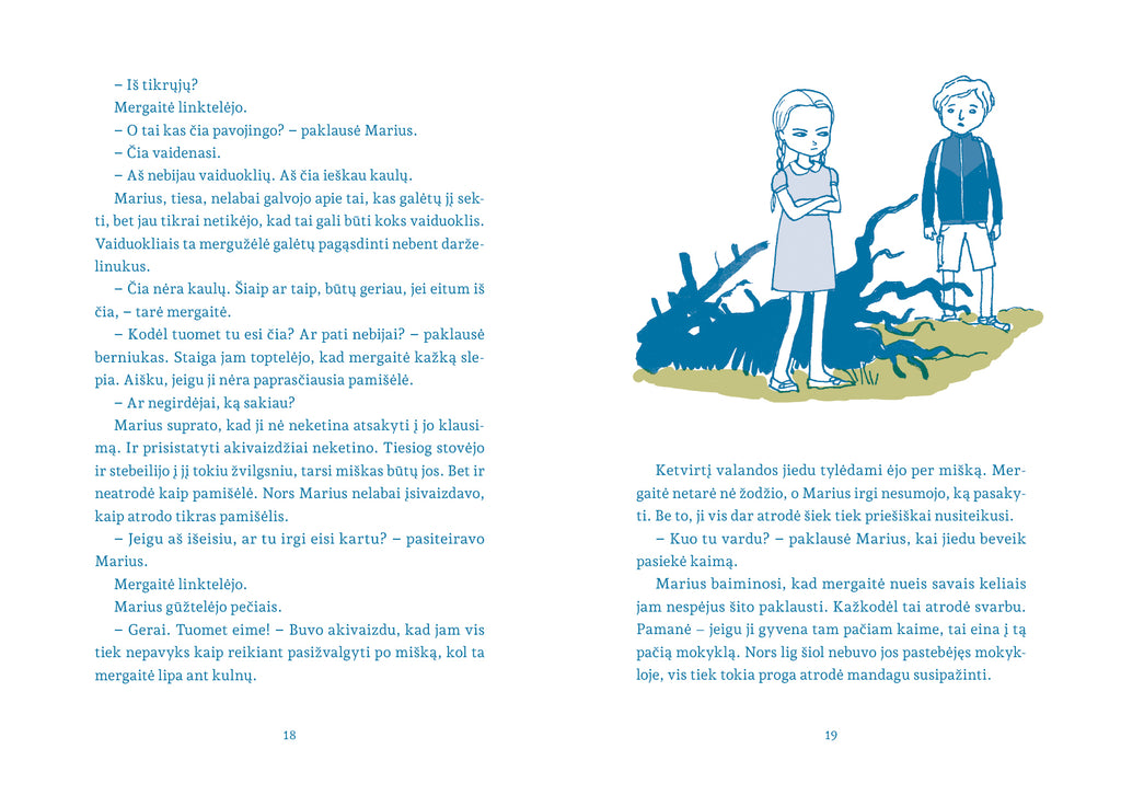 Reeli Reinaus knygos Marius, magija ir vilkolakė Liza vidinis atvartas