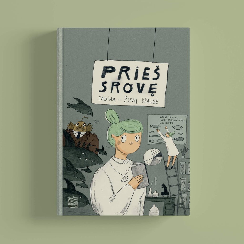 Komiksas Prieš srovę. Sabiha - žuvų draugė